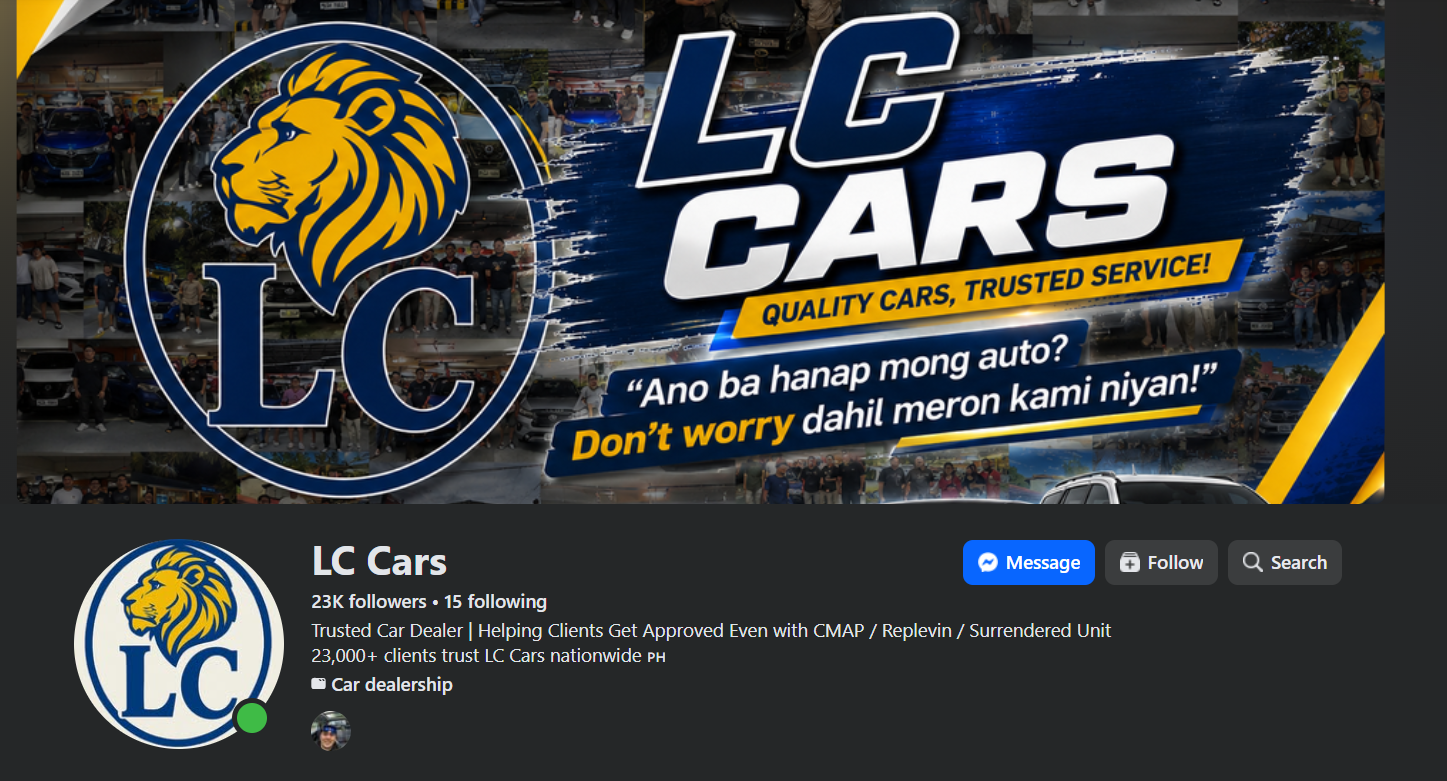 LC Cars lion logo